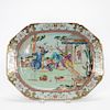 18th C. Chinese Famille Rose Porcelain Platter
