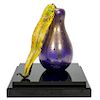 Dale Chihuly Philodendron Ikebana Glass Sculpture