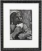 Elizabeth Catlett, "Bread" 1968 Framed Linocut