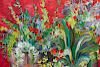 Dimling Signed Interior Floral Array Oil On Canvas