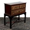 Chinese Multi-Drawer Lacquered Chest on Stand