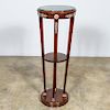 19th C. Empire Style Marble Top Pedestal