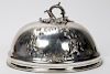 19th C. English Silverplated Meat Dome Cover