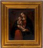 Italian School Oil Painting, Madonna & Child