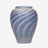 Sadie Irvine for Newcomb College Pottery, vase with swirling organic design
