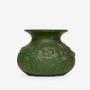 Ouachita Pottery, rare vase with dogwood blossoms