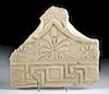 Greek Hellenistic Antefix Fragment Acanthus - TL Tested