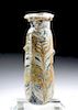 Greek Hellenistic Core-Form Glass Alabastron