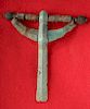 Viking / Norse Bronze Crossbow Fibula Brooch