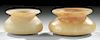 Fine Bactrian Carved Alabaster Jars (pair)