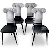 (4 Pc) Fornasetti 'Capitello Ionico' Chairs