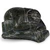 Signed Inuit Carved Stone Sculpture