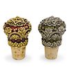(2 Pc) Jay Strongwater Style Bottle Stoppers