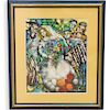 Signed Lithograph of Wedding Ceremony