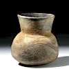 Ancient Thai Ban Chiang Incised Pottery Vessel