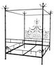 Baker Wrought Iron Four-Poster