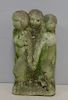 Antique Marble Sculpture In As Found Condition