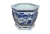 Antique Chinese Porcelain Blue/White Planter