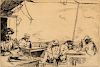 James Abbott McNeill Whistler (American, 1834-1903)    Soupe à trois sous