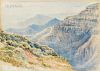 James McDougal Hart (American, 1828-1901)  A View Through the Mountains