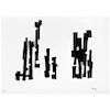 MATHIAS GOERITZ, Sin título (“Untitled”), Signed Screenprint P / T, 6.6 x 10.2” (17 x 26 cm)