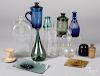 Collection of blown glass
