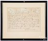 Spurious Lafayette signed letter, etc.