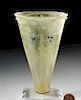 Early Byzantine Glass Beaker w/ Dots, ex-Christie's