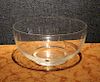 Large Tiffany & Co. Glass Serving Bowl