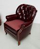 Hancock & Moore chesterfield style club chair
