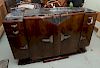 French Art Deco marble top sideboard
