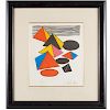 Alexander Calder (style), lithograph