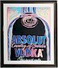 Andy Warhol (after), Absolut Vodka poster
