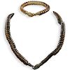 (2 Pc) Snake Vertebrae Necklace