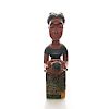 ANTIQUE TRADITIONAL TRIBAL WOODEN SCULPTURE