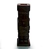 INCA STYLE CARVED WOOD TOTEM