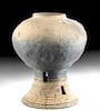 Large Korean Silla Stoneware Vase - Kobae