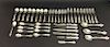41 Pieces Rogers Old Charleston Sterling Flatware