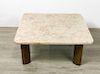John Stuart Table with Marble Top