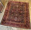 Oriental Rug with a Red Ground