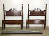 Pair of Federal Twin Beds