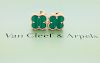 Van Cleef & Arpels 18k Rose Vintage  Alhambra Earrings
