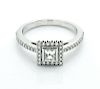 Tiffany & Co. 950 Platinum .25TCW Diamond Engagement