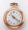 Antique 14K Yellow Gold Lady's Pocket Watch