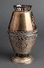 Judaica Sterling Silver Covered Vessel