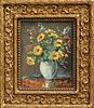 Fronville "Still Life with Flowers" Oil on Canvas