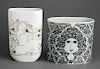 Bjorn Wiinblad Porcelain Vases, 2