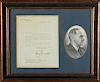 Harry Truman White House Typed Letter Signed 1946