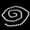 32" 8.5-9mm Pearl and Diamond Necklace