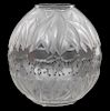 Lalique Crystal Tanzania Zebra Vase